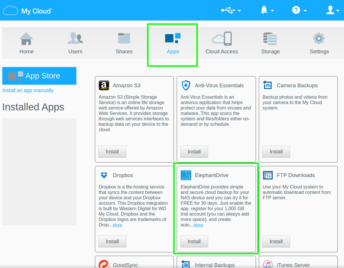 wd my cloud mac app update